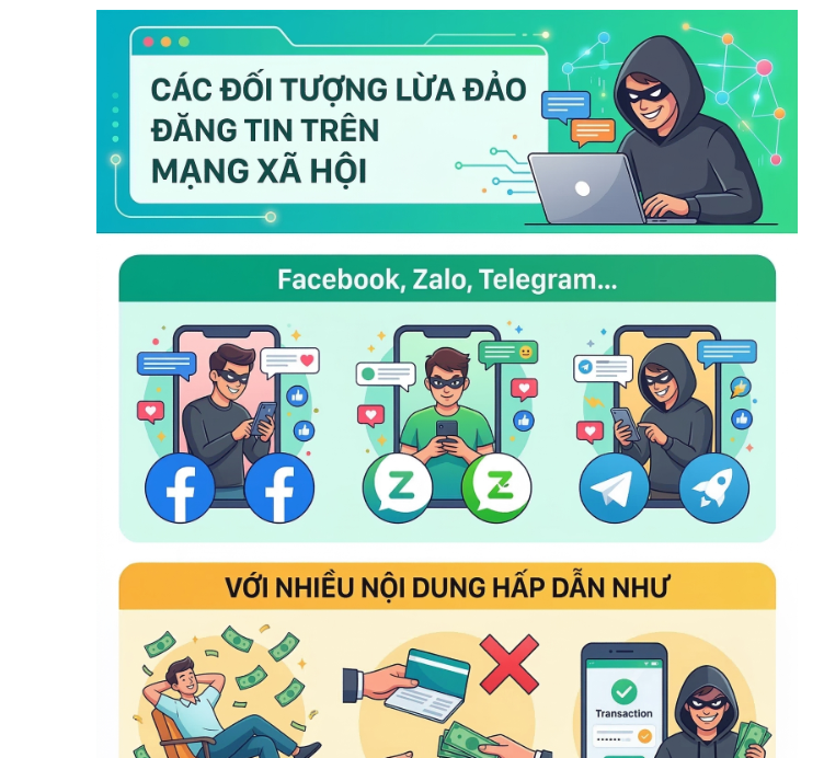 Cơ quan công an phát hiện, gần đây, các đối tượng lừa đảo đánh bạc trực tuyến